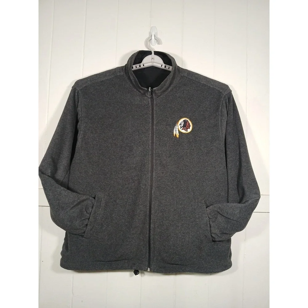 VTG 90s Washington Redskins REVERSIBLE NFL Jacket G-III Carl‎ Banks Men's Large - Picture 10 of 16